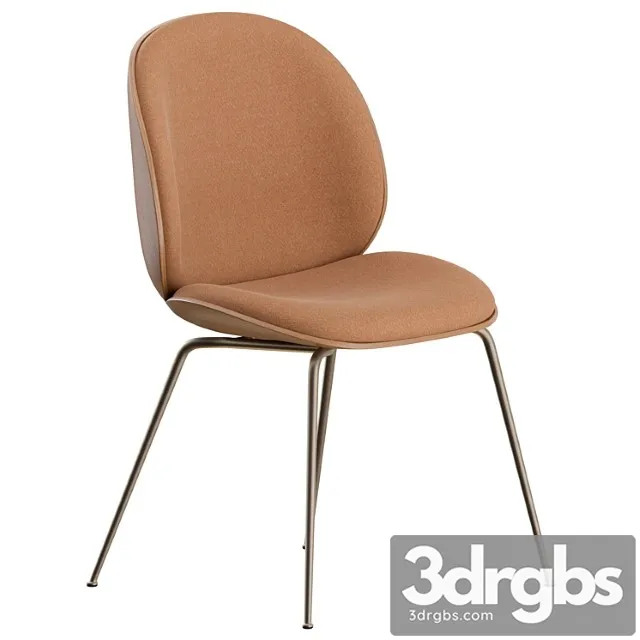 Beetle Veneer Dining Chair By Gubi 3D Model Free