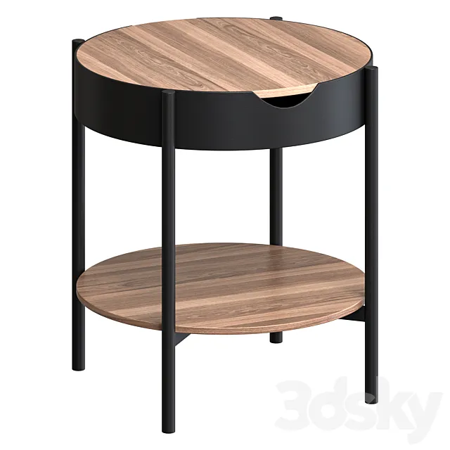 Beisteilltisch in metall 3DModel