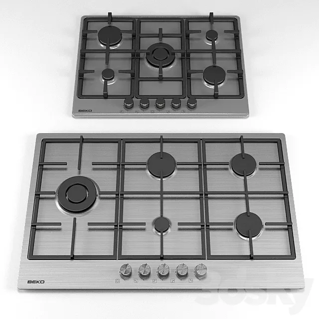 Beko stove top 3D Model