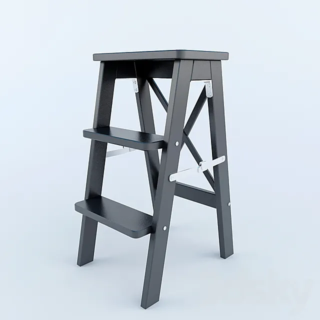 BEKVEM Stepladder 3D Model