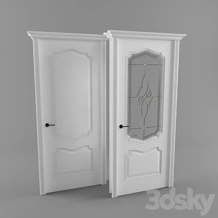 Belarusian doors Premiere 3D Model