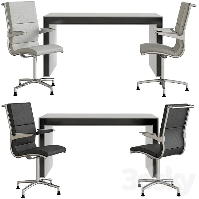 Belesa Blanco Negro by Ofifran 3D Model