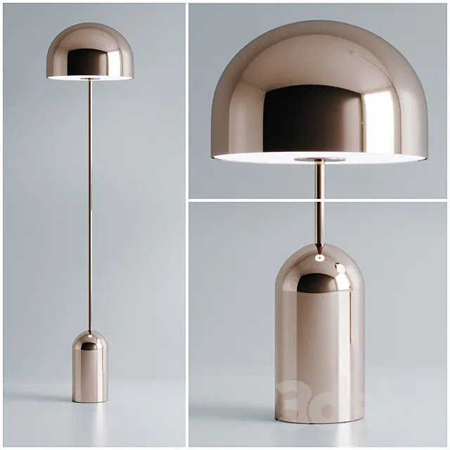 Bell floor light 3DModel
