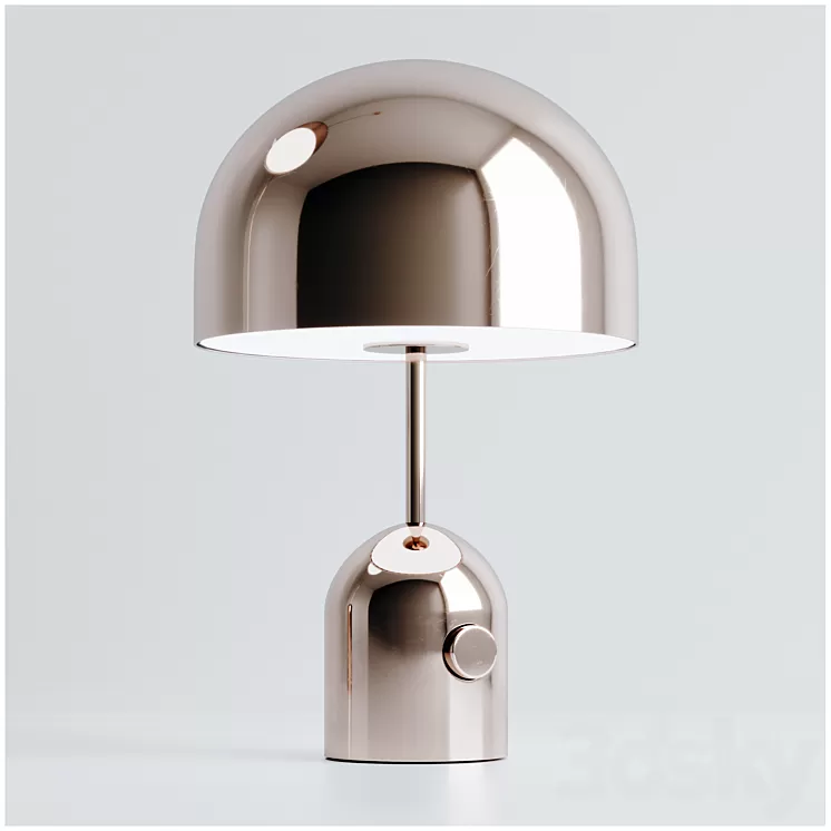 Bell table light 3D Model