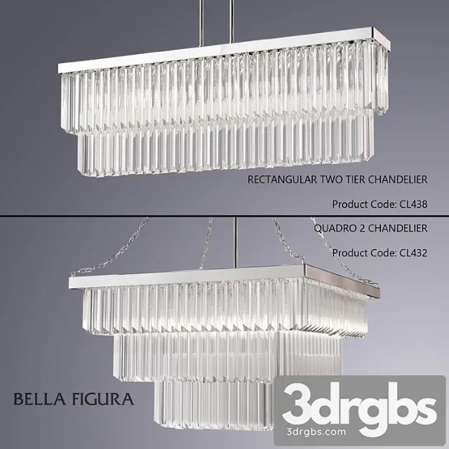 Bella Figura 2 Pendants Vray Corona 1 3D Model Free