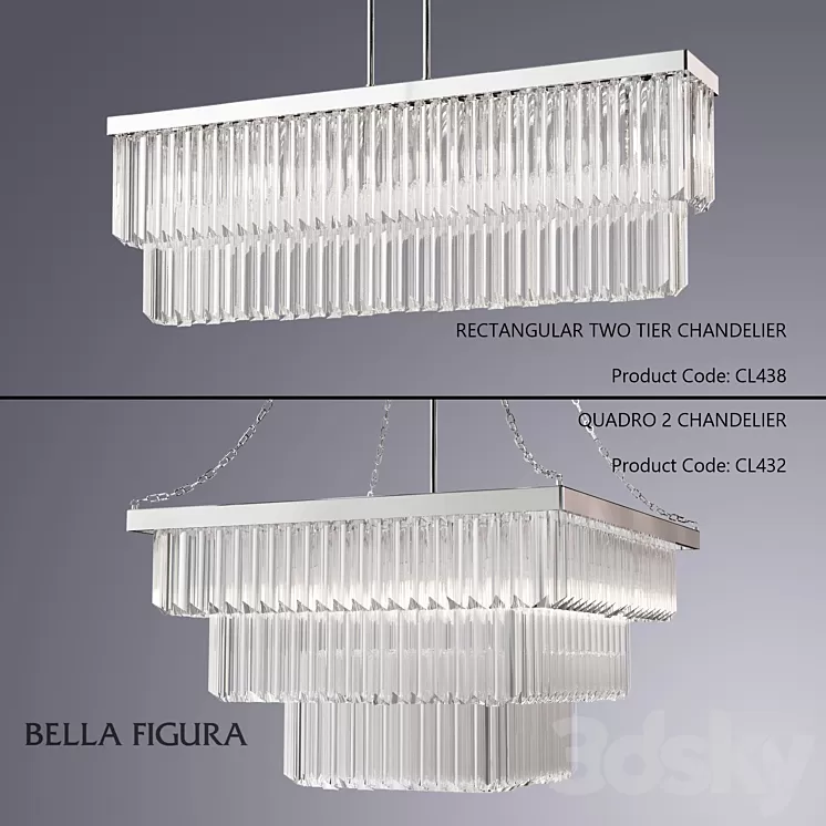 Bella Figura 2 pendants (vray corona)