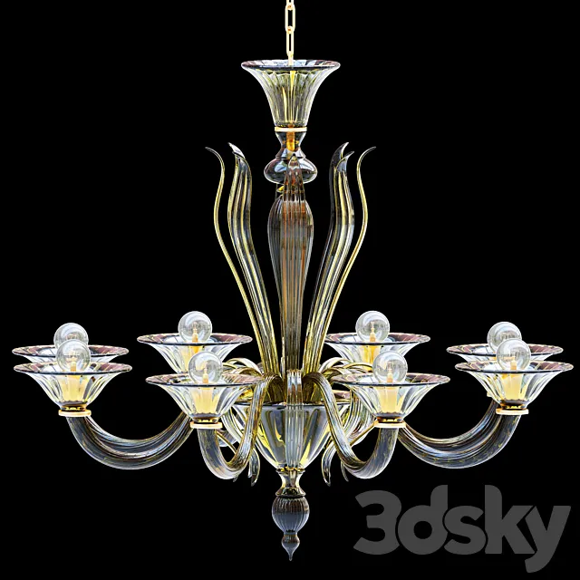Bella Figura CL519 Celini Small Chandelier 3D Model