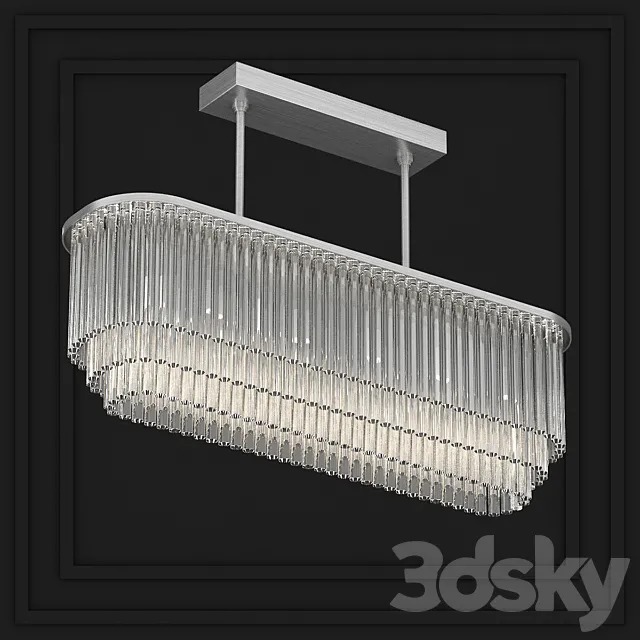 BELLA FIGURA MARBLE ARCH CHANDELIER CL124-100 MAYFAIR 3D Model