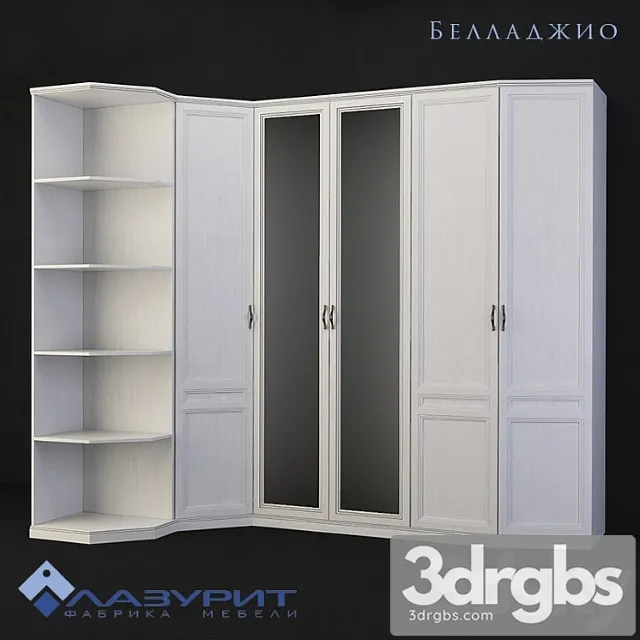 Bellagio Lazurite 1 Cabinet 3D Model Free
