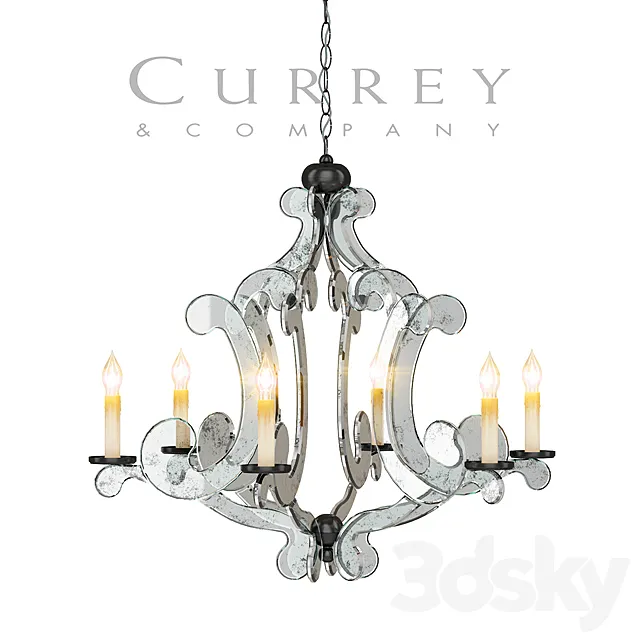 Bellamour by Currey&Company 3D Model