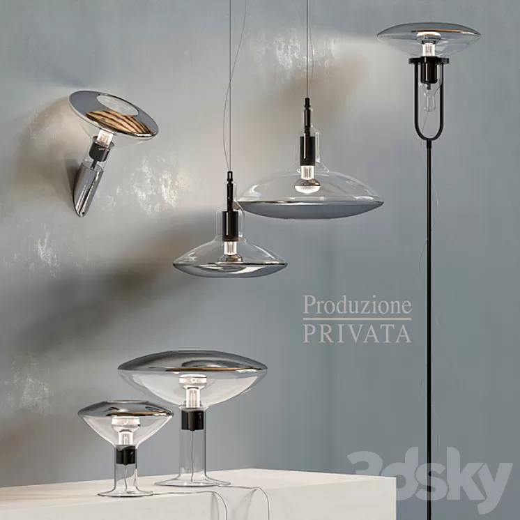 BELLE SOIREE lightning set 3D Model