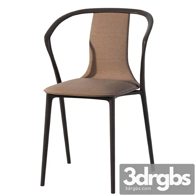 Belleville armchair vitra 2 3D Model Free