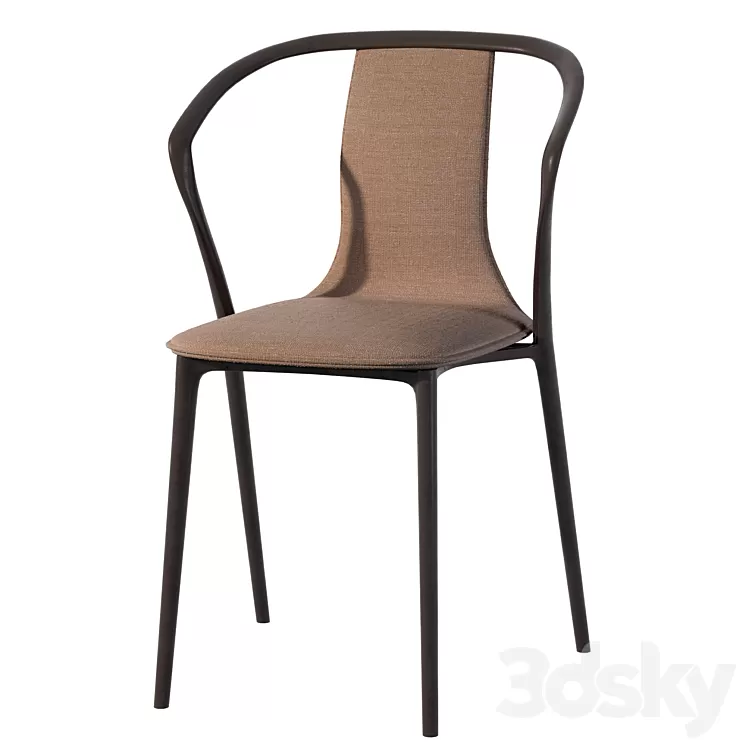 Belleville Armchair Vitra 3D Model Free