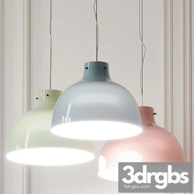 Bellissima glossy pendant light by ferruccio laviani 3D Model Free