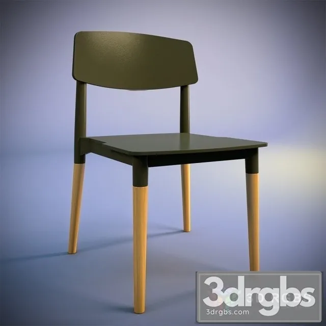 Belloch Dining Chair Stackable 3D Model Free