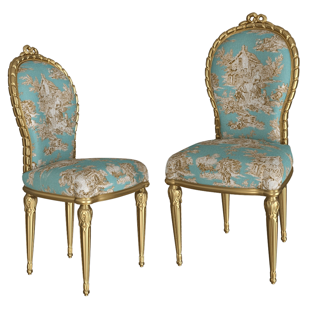 Bellotti Ezio  - Chair 3717 3D Model