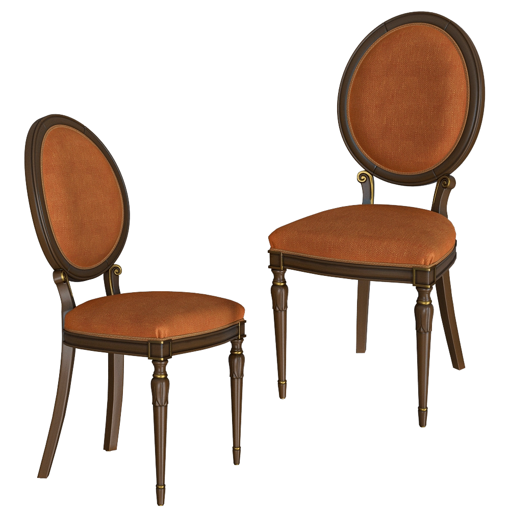 Bellotti Ezio  - Chair Cromie 3D Model