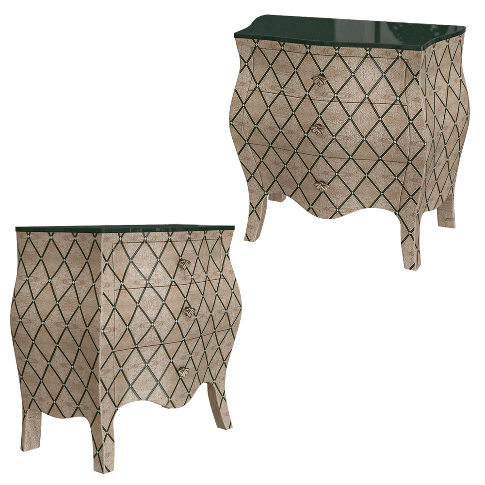 Bellotti Ezio  - Chest of drawers 3722 3D Model