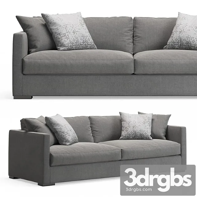 Belmon 2 Seat Sofa by Meridiani 3D Model Free