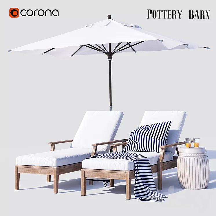 Belmont set 2 3D Model