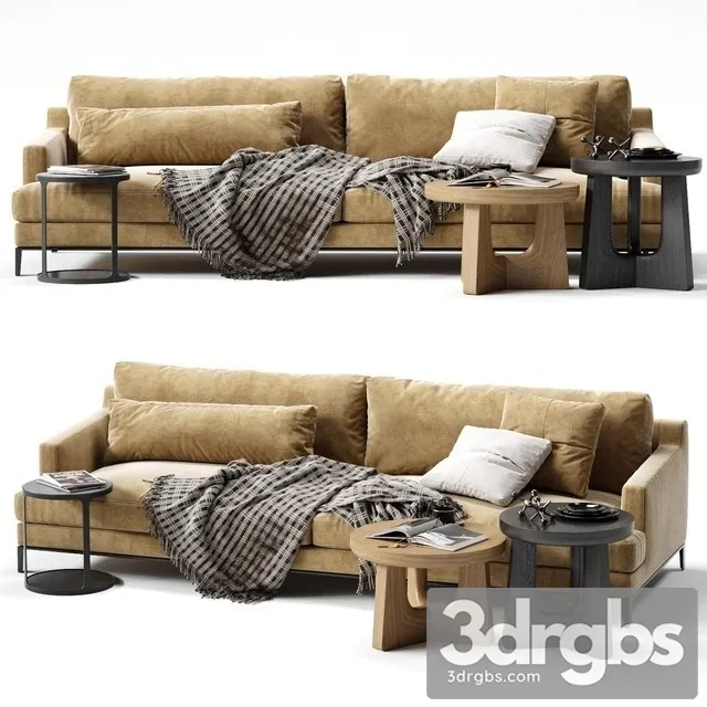 Belport Sofa 3D Model Free