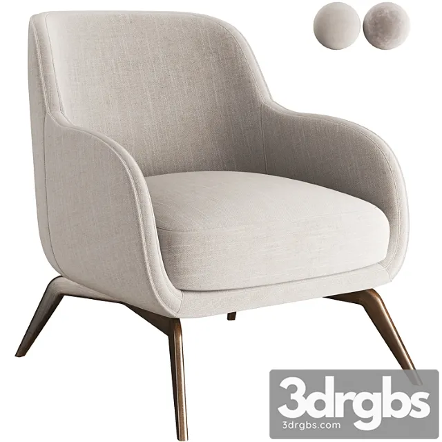 Belt Armchair 5 3D Model Free