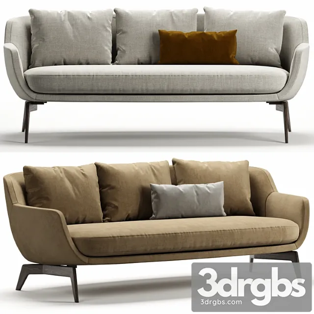 Belt sofa - minotti