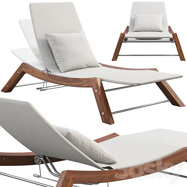 Beltempo Windmaster Chaise Lounge (3 options) 3DModel