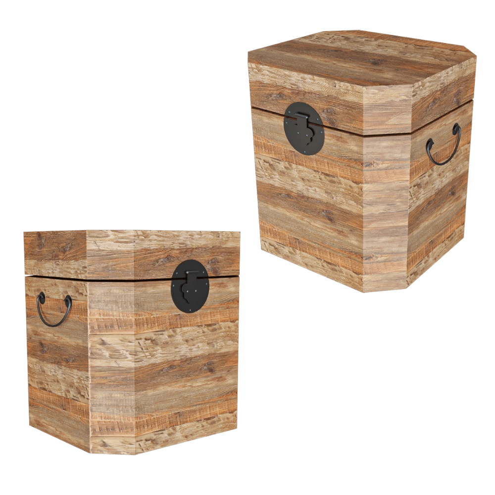 Bemondi - Chest TRUNK 3D Model