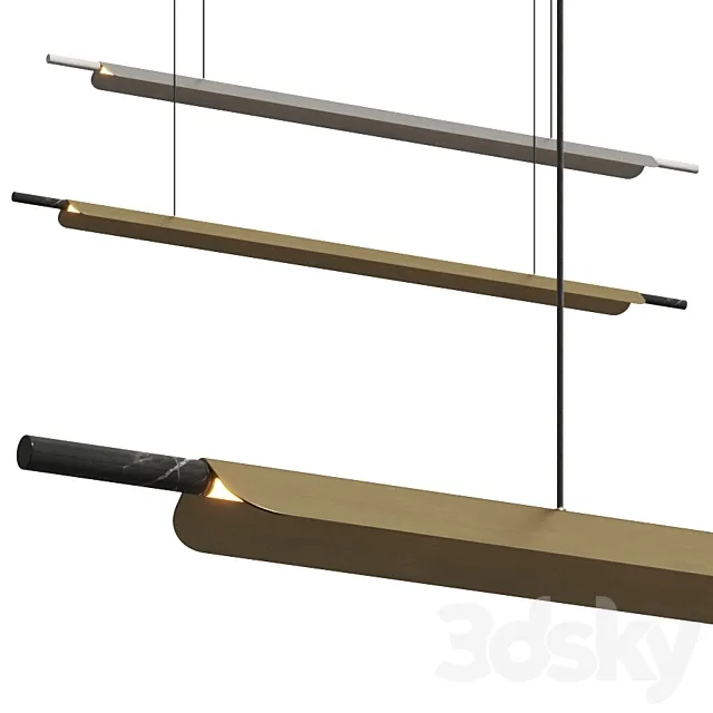 Ben-Tovim Design Formation Pendant Lamp 3D Model