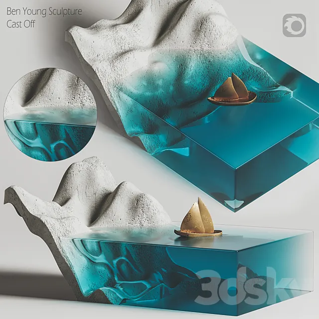 Ben Young Sculpture-Cast Off 3DModel