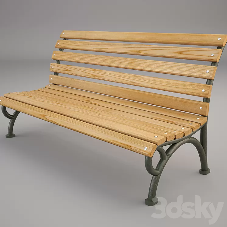 Bench 3D Model