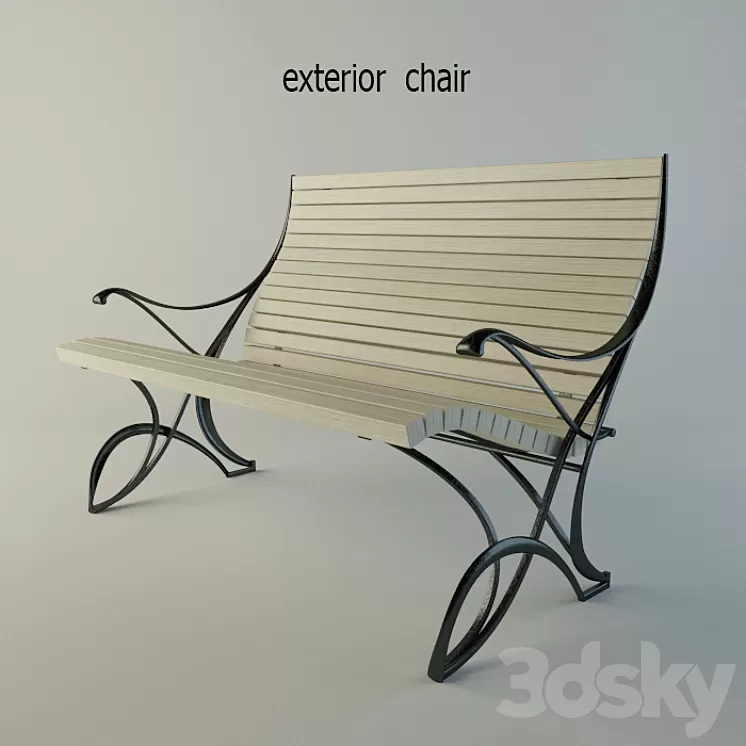 bench 3D Model