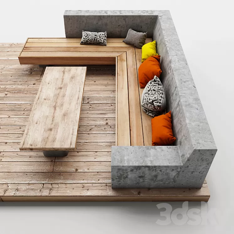 bench 3D Model