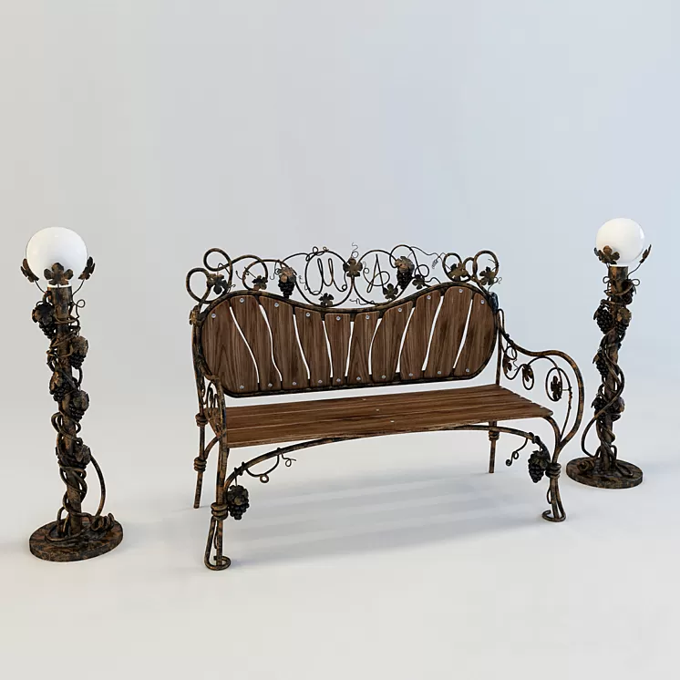 bench 3D Model