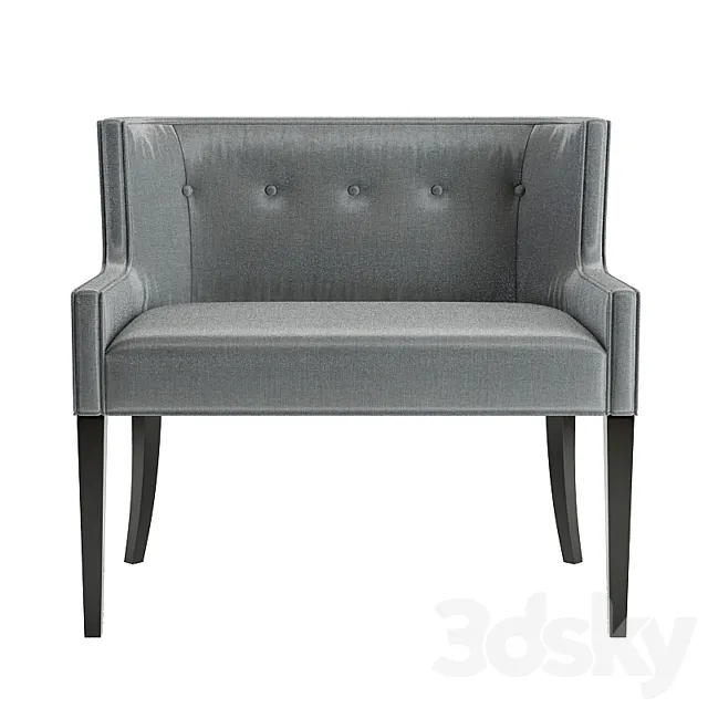 Bench _ couch Lexi Bench 68-32 3D Model