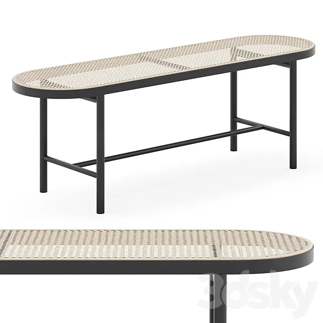 Bench Be My Guest by Warm Nordic 3DModel