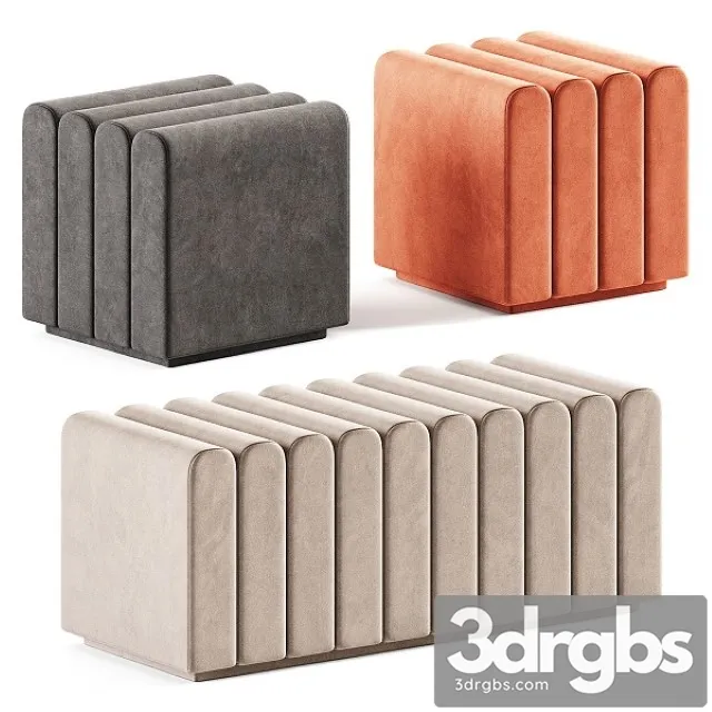 Bench Bente Eichholtz 3D Model Free