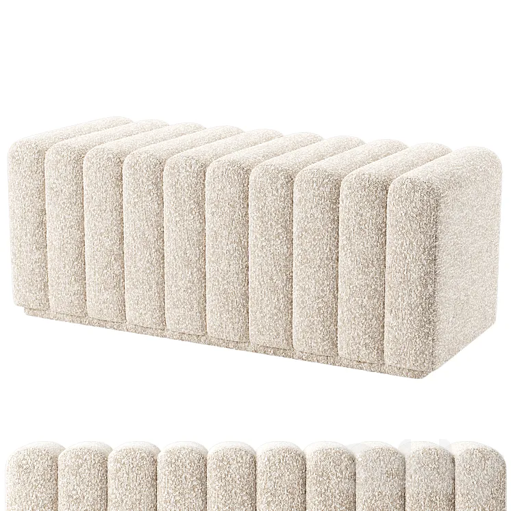 Bench Bente / Eichholtz 3D Model Free