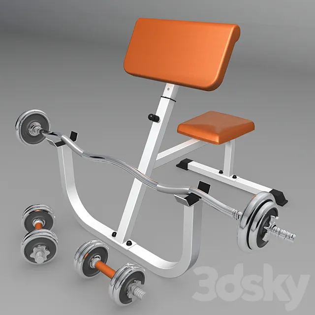 Bench bitsepov 3DModel