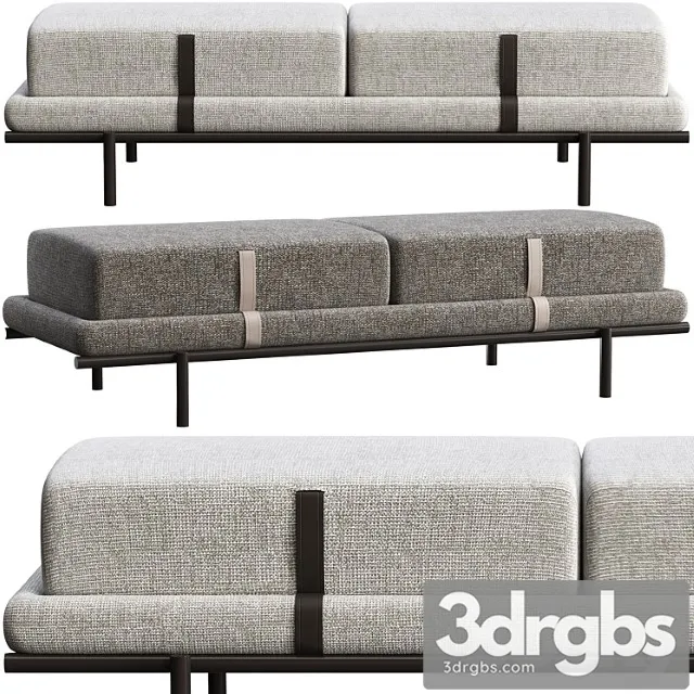 Bench Flou New Bond 3D Model Free