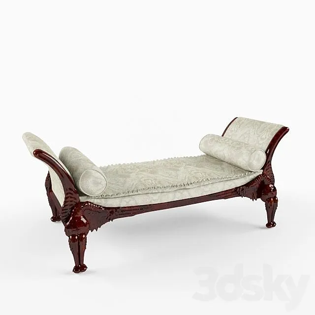 Bench klasssicheskaya 3D Model
