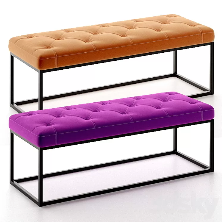 Bench Loft 3D Model