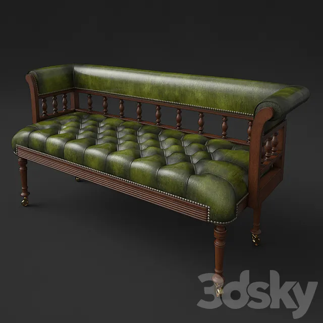 Bench "Love" by Howard & Fleming 3DModel