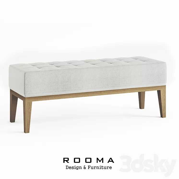 Bench Mila Rooma Design 3D Model