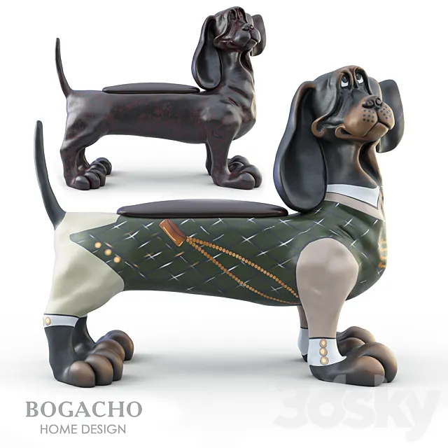 Bench Mister Button 3DModel