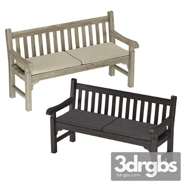 Bench nt ethimo 2 3D Model Download