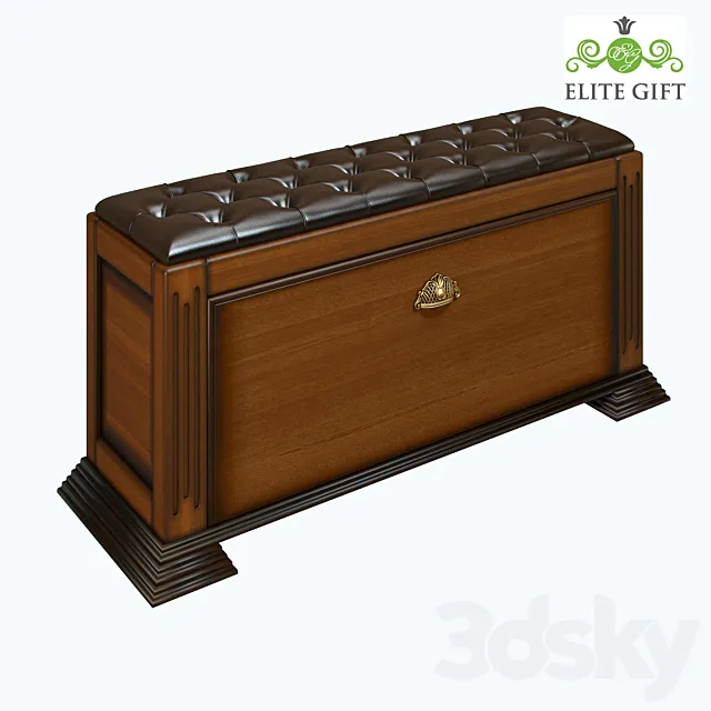 Bench-obuvnitsa most narrow EL4125 br 3D Model