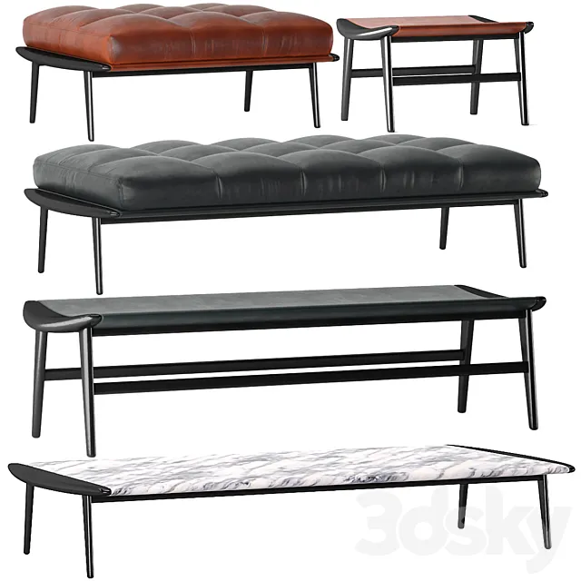 bench pouf minotti Fynn Gam Fratesi Free Download