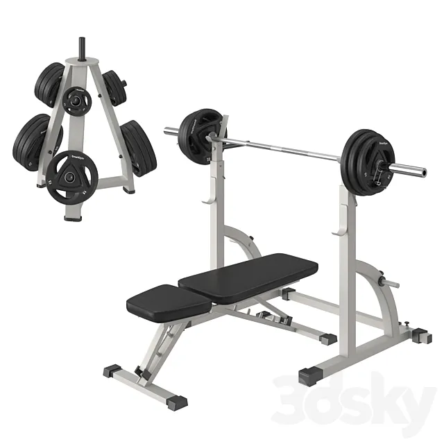 Bench Press Barbell Free Download